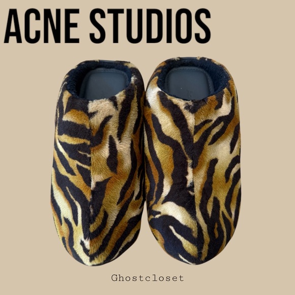 EUC worn around the house once.  They’re like new tiger acne studios clogs 38 - Picture 1 of 13